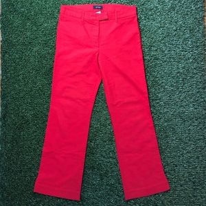 Y2K Red stretchy pants